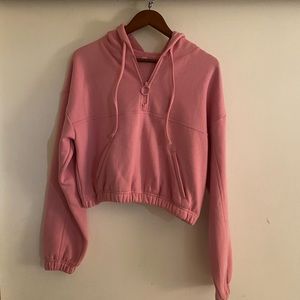 ALO yoga cropped sweatshirt